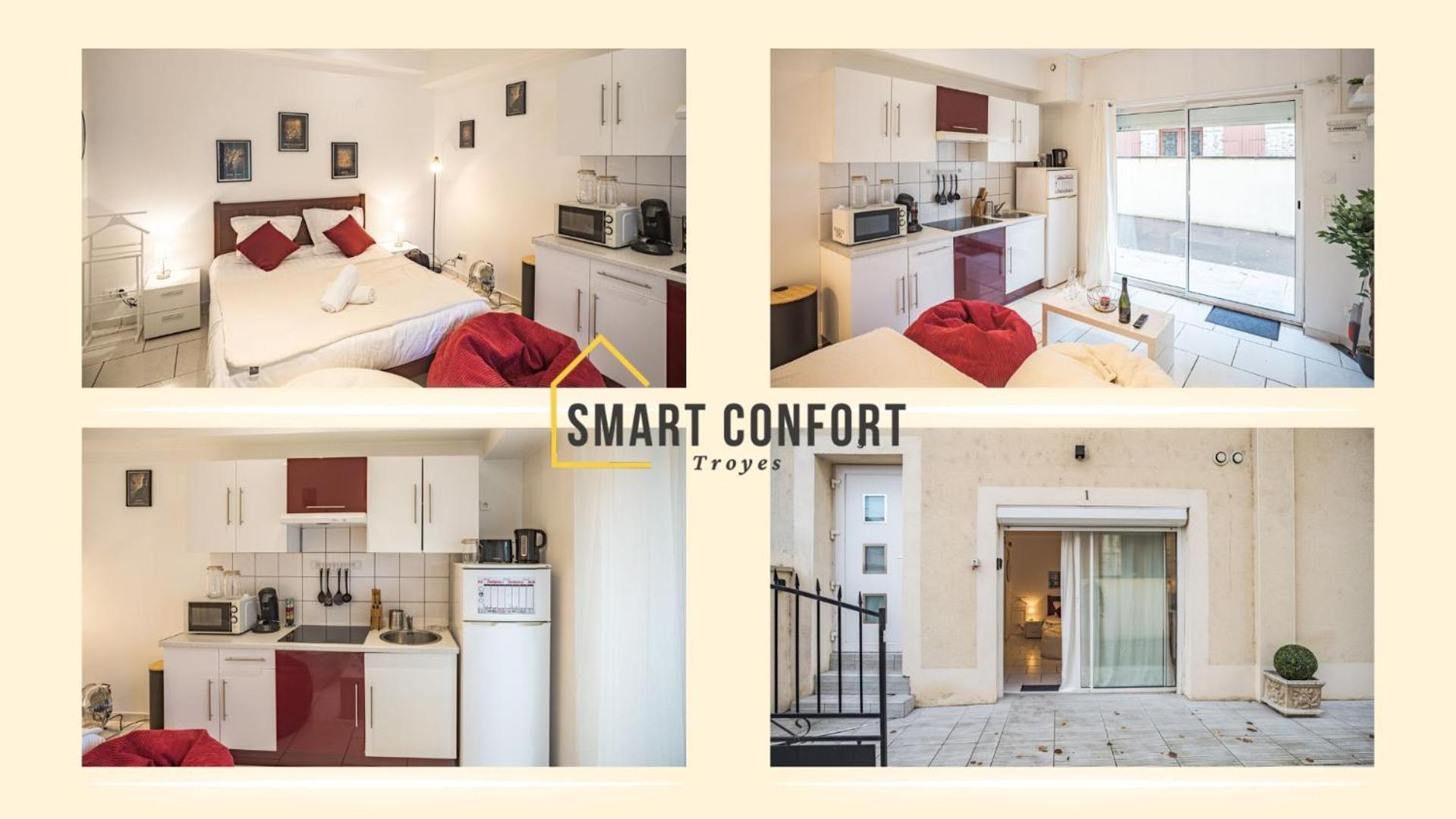 Smart Confort 1 - Studio Confort Et Style Troyes Exterior foto